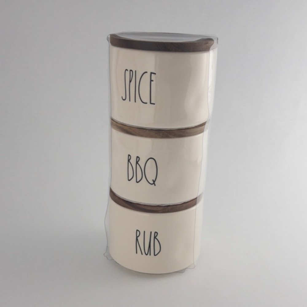 Rae Dunn by Magenta SPICE/BBQ/RUB set